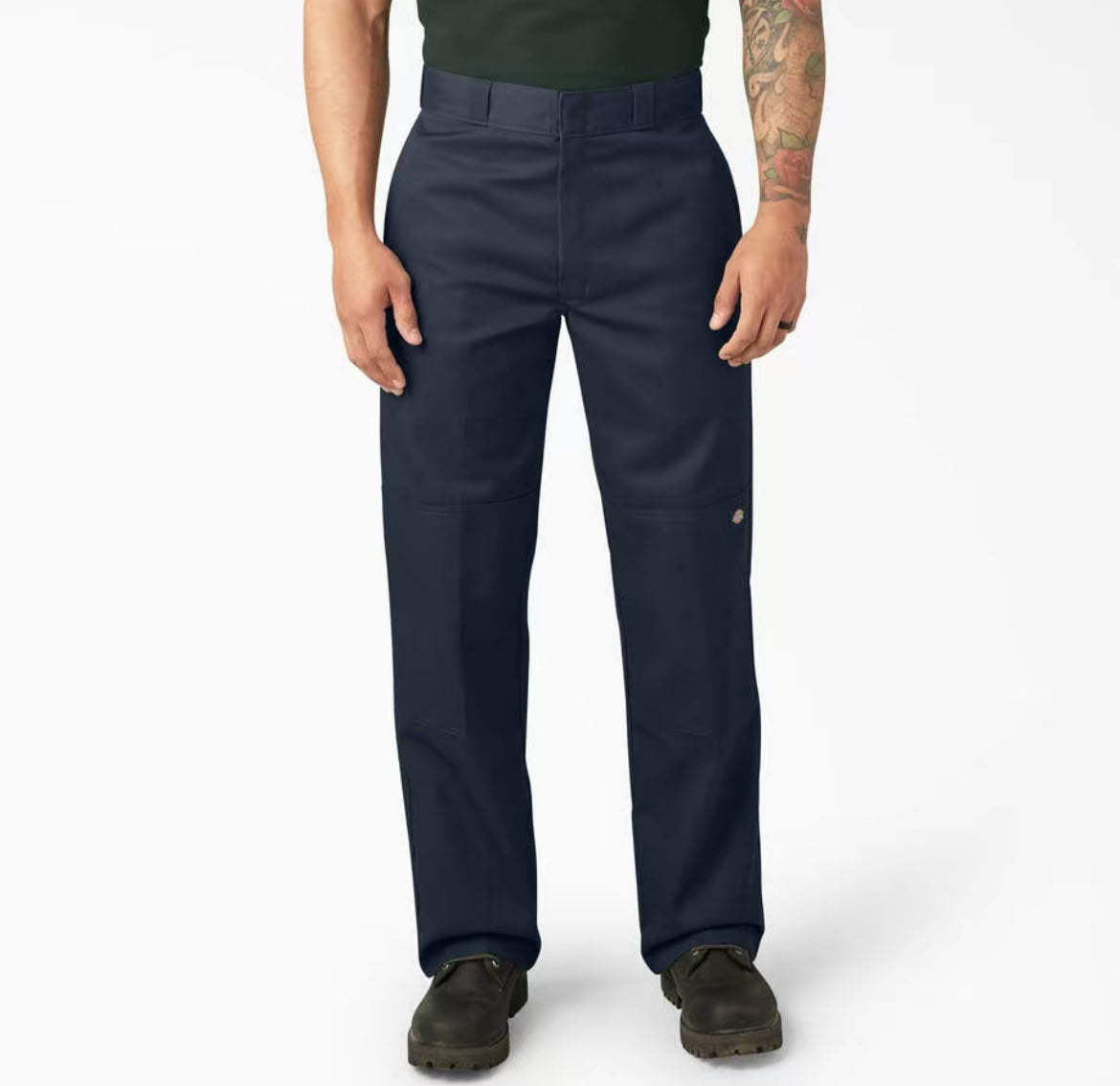 Dickies loose fit double knee pants