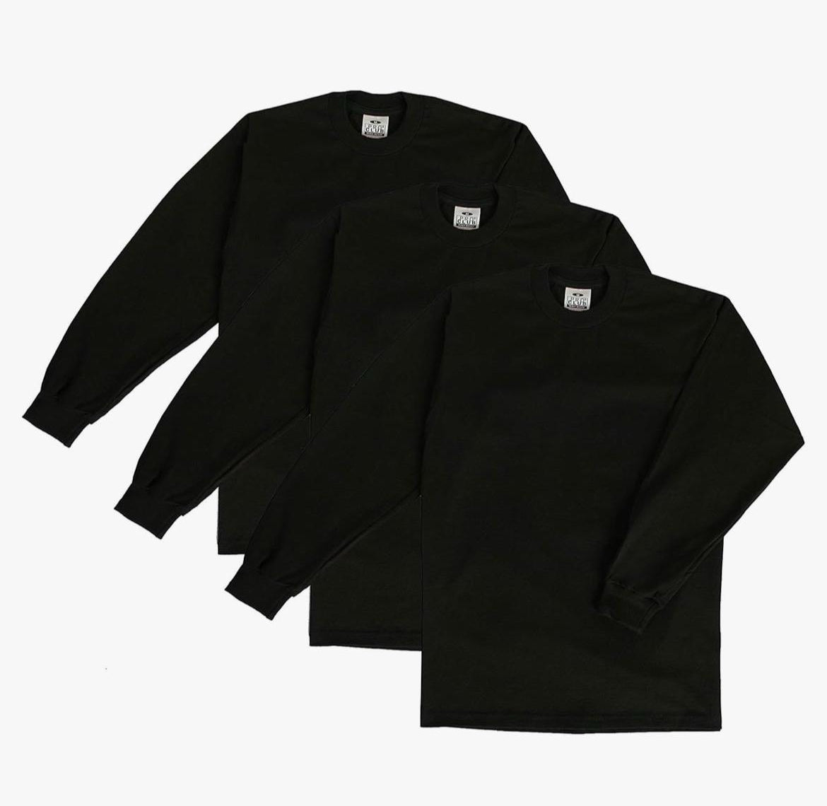 3 pack Proclub long sleeve