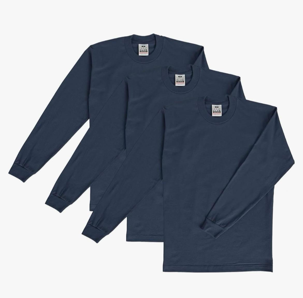 3 pack Proclub long sleeve