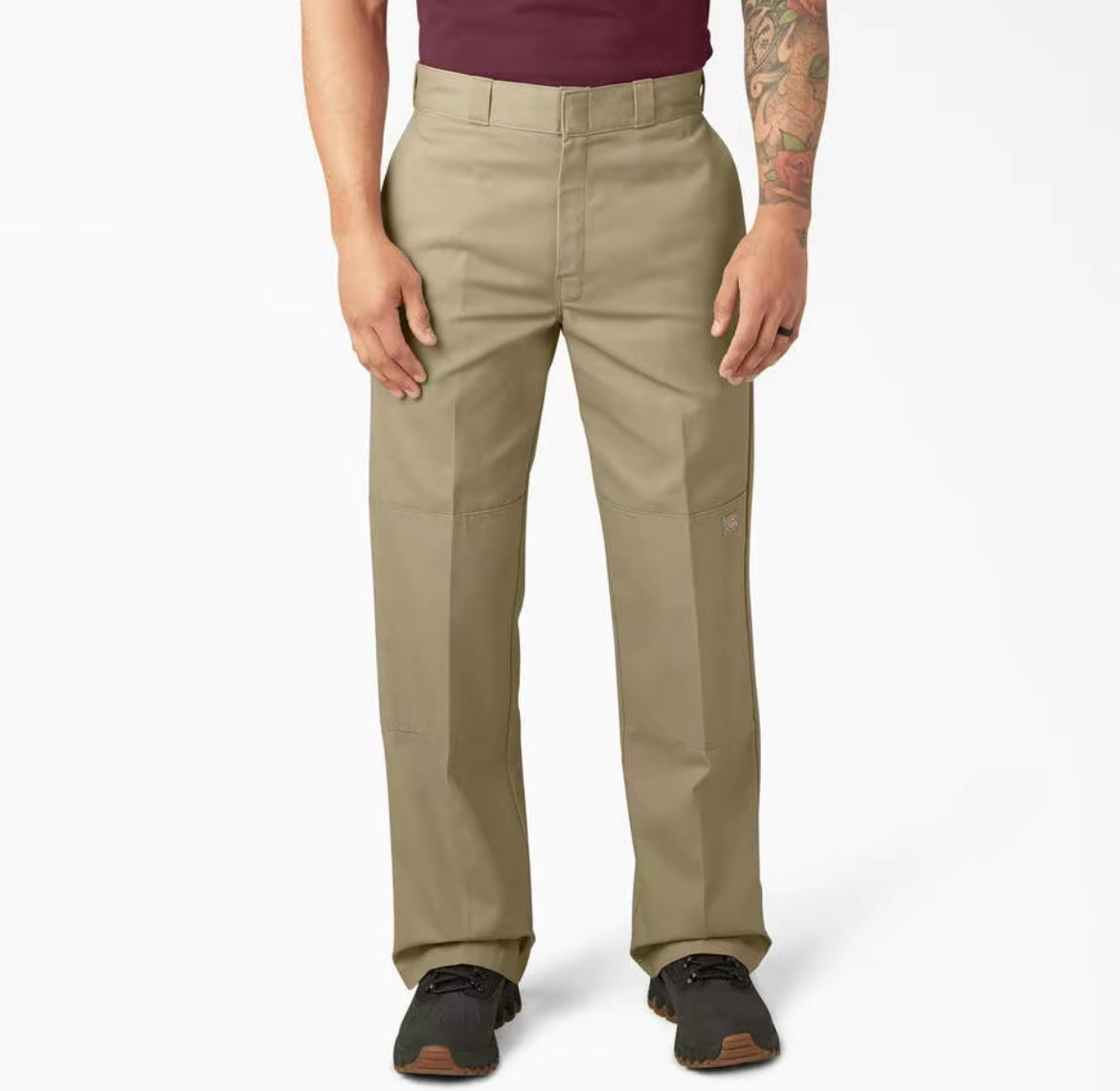 Dickies loose fit double knee pants